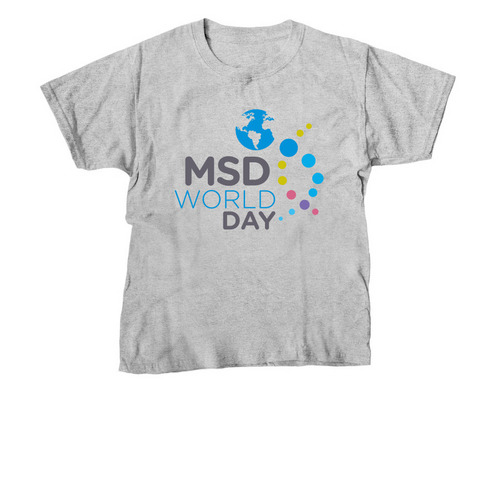 MSD World Day - Kids' Tees, a Sport Grey Youth Unisex Tee