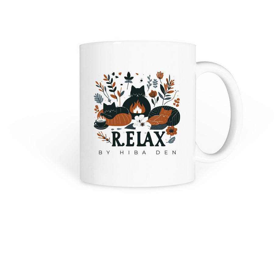 Relax&nbsp;, a White Coffee Mug