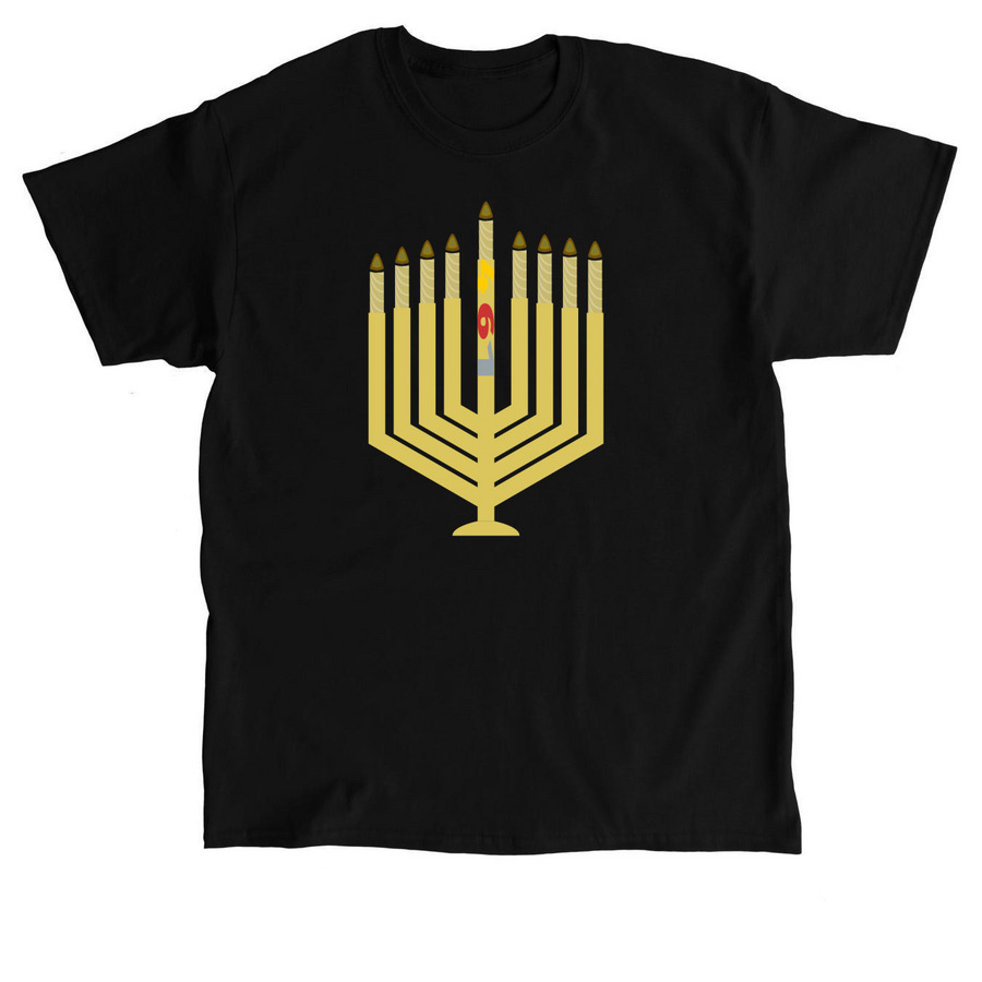 461 Menorah, a Black Classic Unisex Tee