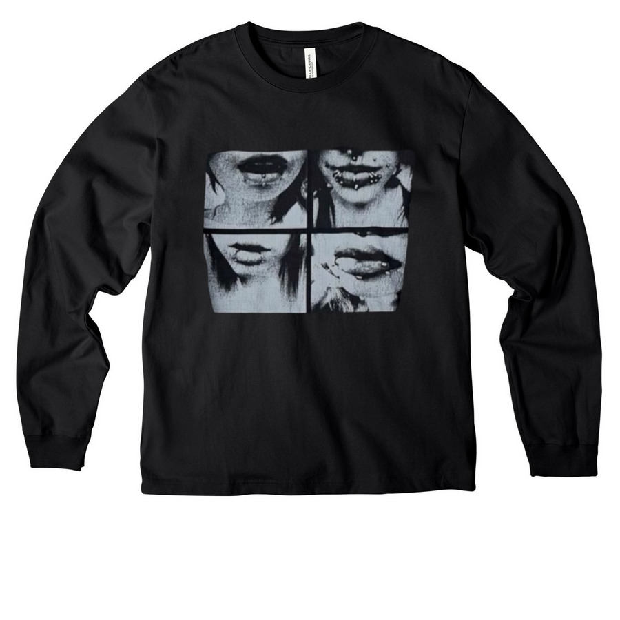La'Deception&nbsp;, a Black Unisex Heavyweight Long Sleeve Tee