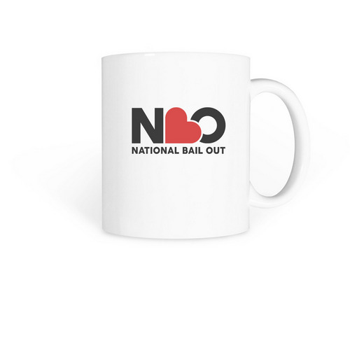National Bail Out Mug&nbsp;, a White Coffee Mug