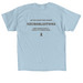Wild Goose T-Shirt, a Light Blue Classic Unisex Tee (back-view)