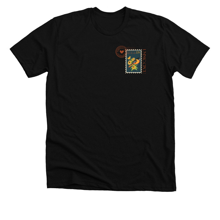 MD Stamps, a Solid Black Blend Premium Unisex Tee