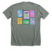 Surgical Squad- Surgery, a Deep Heather Premium Unisex Tee (back-view)
