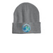 PNWIS Logo Beanie, a Dark Heather Grey Printed Cuffed Beanie