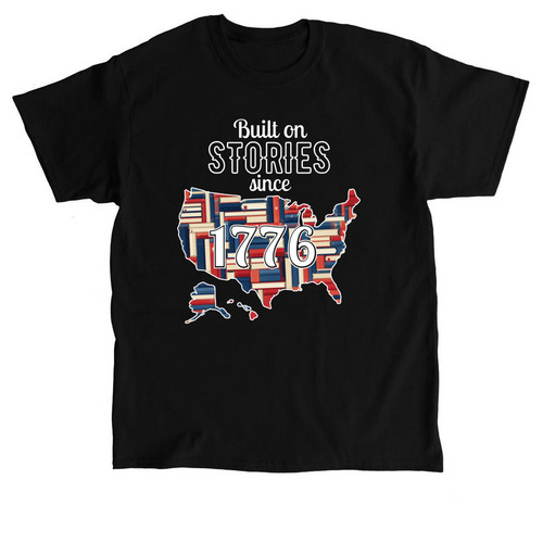 Built on Stories Since 1776 HPL, a Black Classic Unisex Tee