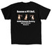 Break the Stereotype, Rescue a Pit Bull, a Black Classic Unisex Tee (back-view)