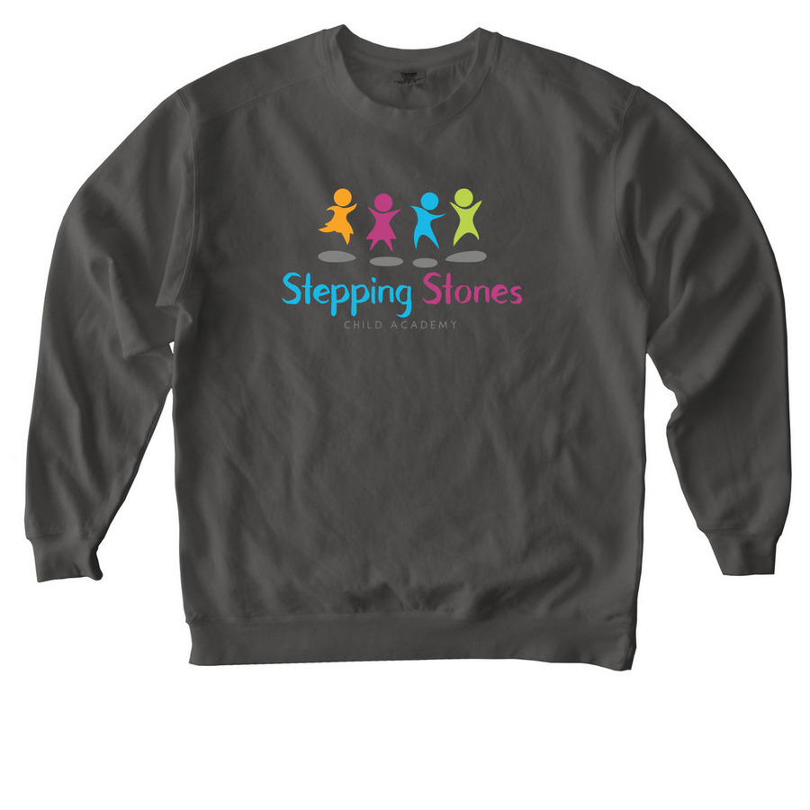 Stepping Stones Comfort Colors Collection, a Pepper Comfort Colors Crewneck Sweatshirt