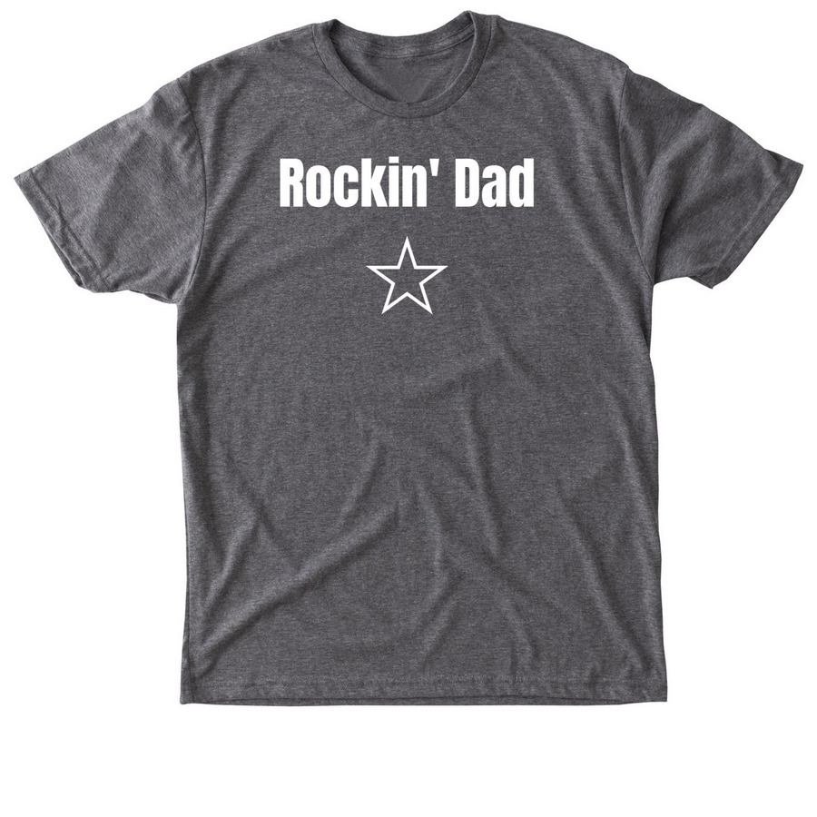 DSDN Rockin' Dad?, a Premium Heather Triblend Unisex Tee