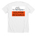 TDP Research, a Solid White Blend Premium Unisex Tee (back-view)