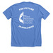2026 Mic & Amp Pride Shirt, a Heather Columbia Blue Premium Unisex Tee (back-view)