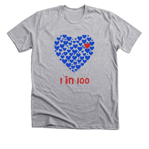 Peds Heart Center, a Athletic Heather Premium Unisex Tee