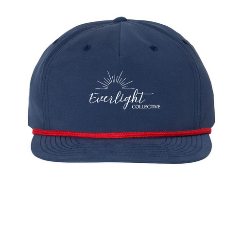 Rope hat, a Navy/ Red Printed Umpqua Snapback Cap