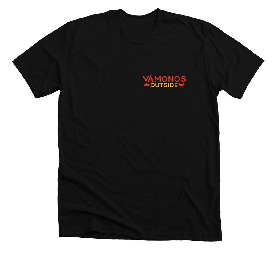 V?monos&nbsp;Outside, a Solid Black Blend Premium Unisex Tee