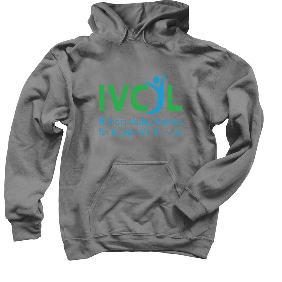 IVCIL Hoodie, a Charcoal Pullover Hoodie