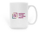 NCLR Large Mug, a White Large Coffee Mug