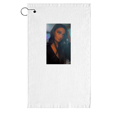 Golf towel, a White Golf Towel