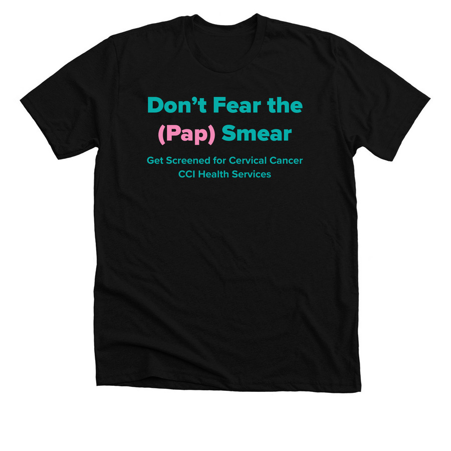 Don't Fear the (Pap) Smear, a Solid Black Blend Premium Unisex Tee