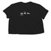 stay cropped tee, a Black Women?s Flowy Cropped Tee