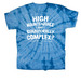 my kind of dog, a Baby Blue Classic Tie Dye Tee