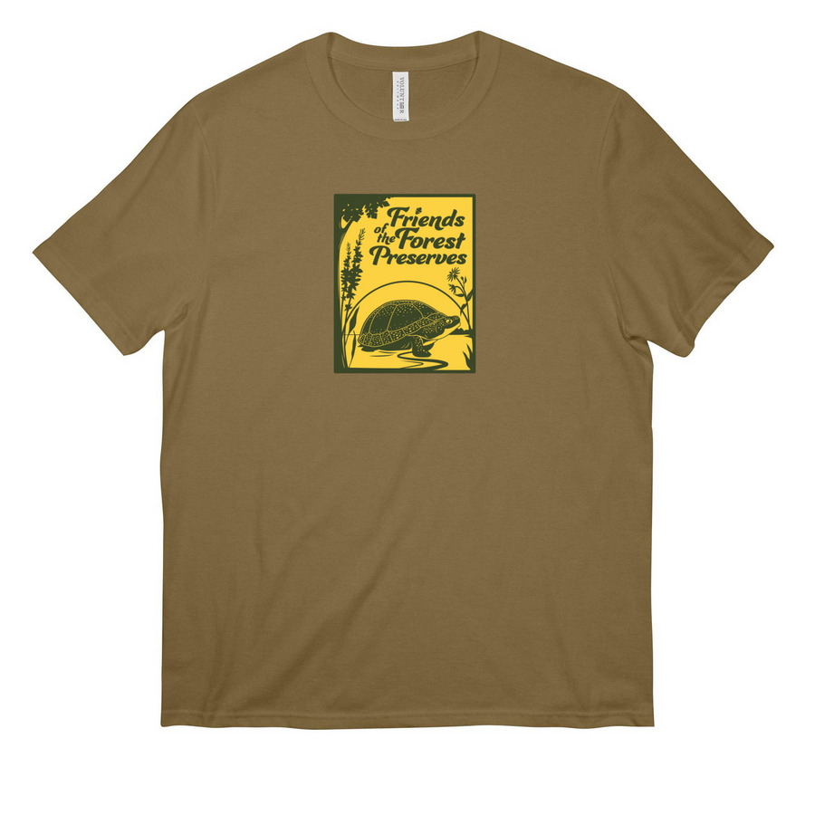 T Shirts, a Coyote Brown All-American Unisex Tee