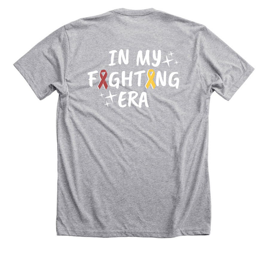 september&nbsp;, a Athletic Heather Premium Unisex Tee (back-view)