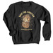 Save The Cheetah on International Cheetah Day, a Black Crewneck Sweatshirt