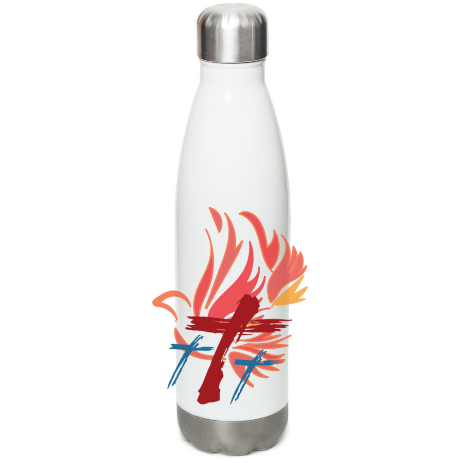 CALVARY WATER BOTTLE&nbsp;, a White Stainless Steel Water Bottle