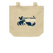Don't Touch the Wildlife Tote, a Oyster Organic Cotton Tote Bag