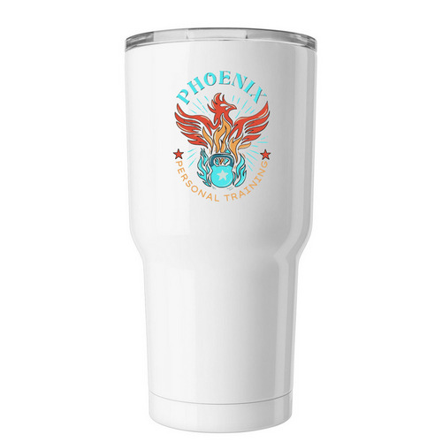 Phoenix Personal Training, a White Insulated Tumbler