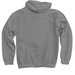 Soccer Hoodie, a Charcoal Pullover Hoodie (back-view)