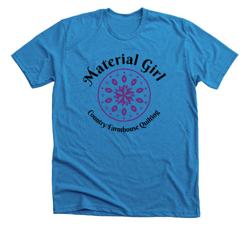 Marnae's CFQ, a Neon Blue Premium Unisex Tee