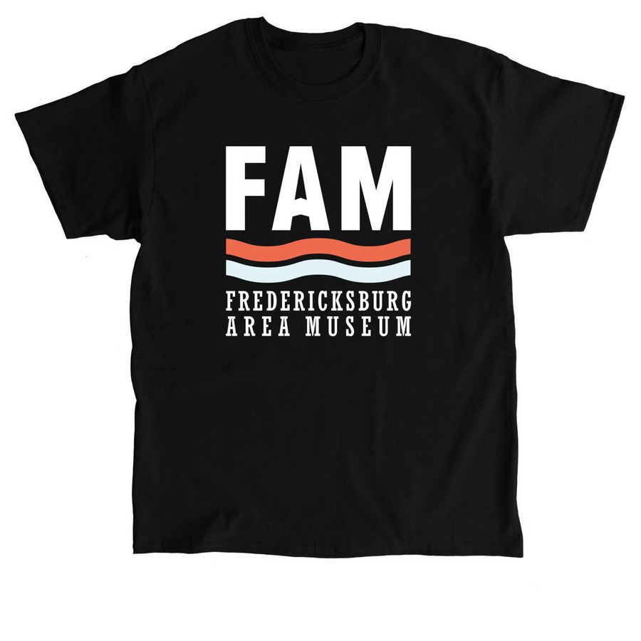 Classic FAM Gear (Full Logo), a Black Classic Unisex Tee
