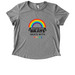 Seattle Derby Brats Pride, a Aluminum Grey Allmade Eco Triblend Women?s Scoop Neck Tee