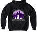 BFF Double Logo Sweatshirt (Dark Colors), a Black Softstyle Youth Pullover Hoodie (back-view)