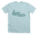 Regular Full Logo, a Heather Ice Blue Premium Unisex Tee