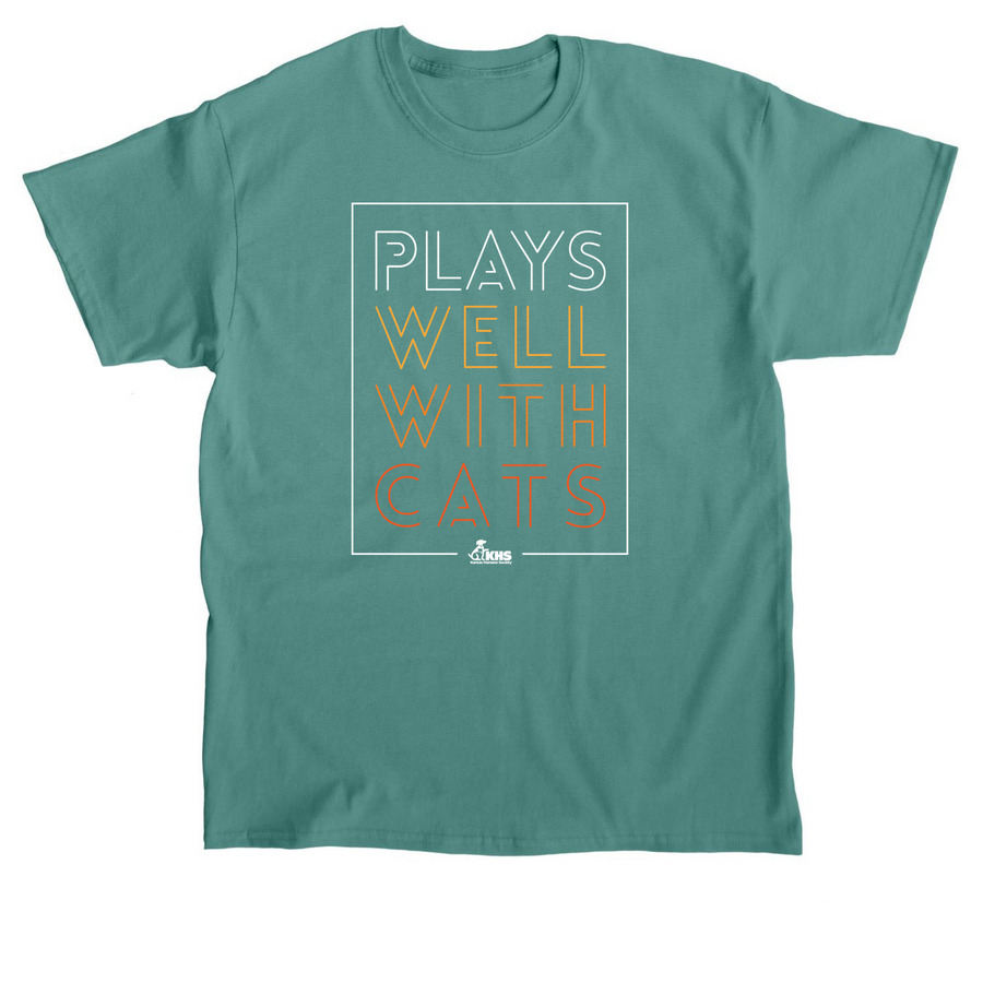 Plays Well With Cats, a Jade Dome Classic Unisex Tee