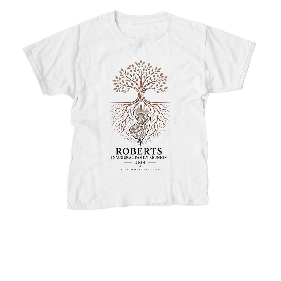 Inaugural Family Reunion Youth Shirt, a White Youth Unisex Tee