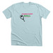 Chases Every Ball, a Heather Ice Blue Premium Unisex Tee