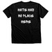 WUBRG Sky - Pride 2026, a Black Heather Premium Unisex Tee (back-view)