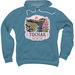 Tochak, a Heather Deep Teal Premium Pullover Hoodie