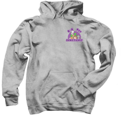 R&R Pet Sanctuary Hoodies, a Sport Grey Pullover Hoodie