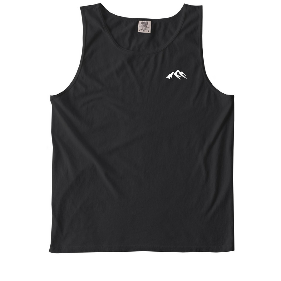 Send Me To Africa, a Black Comfort Colors Tank Top