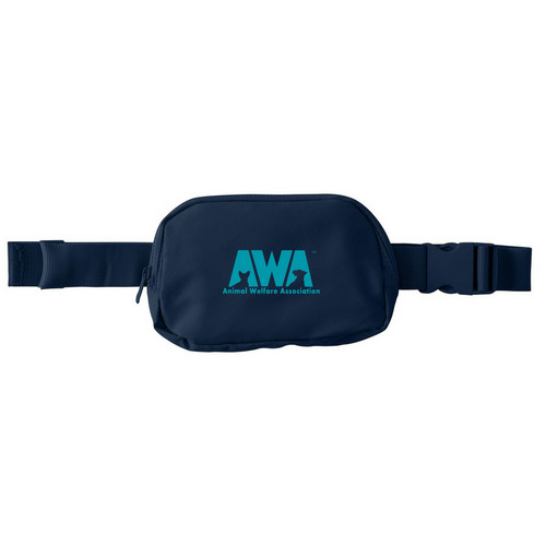 AWA Treat Pouch, a River Blue Navy Matte Hip Pack