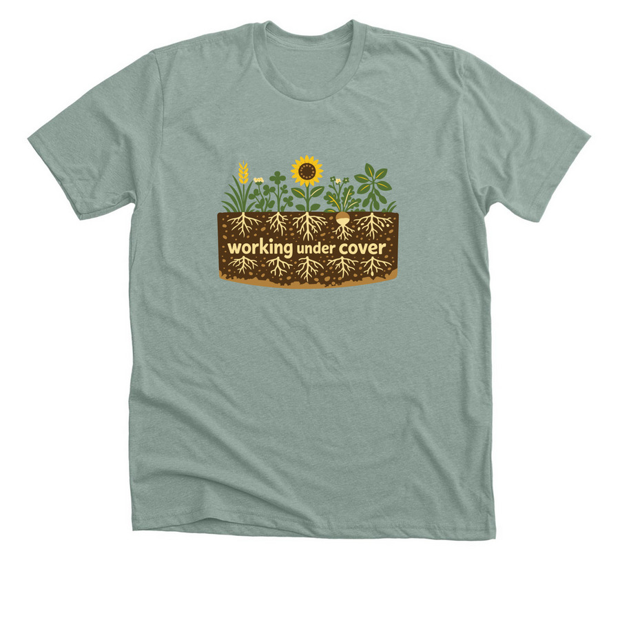 MCCC Collaboration: Under Cover, a Heather Sage Premium Unisex Tee
