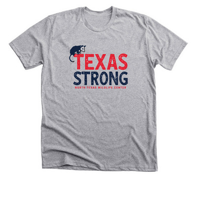 Benefitting&nbsp;Buck Wild Animal Rescue Ingram TX, a Athletic Heather Premium Unisex Tee