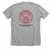 NEW Style Shirts printed Front and Back!, a Athletic Heather Premium Unisex Tee (back-view)