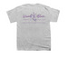 Embrace Neurodiversity, a Sport Grey Youth Unisex Tee (back-view)