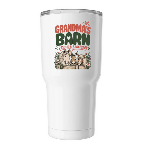 Happy Times, a White Insulated Tumbler