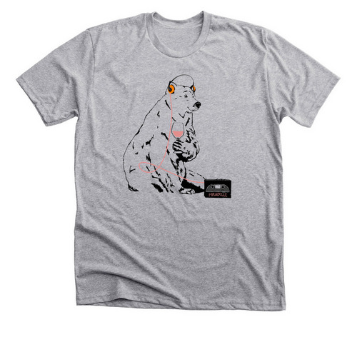 Mirabelle Chill, a Athletic Heather Premium Unisex Tee